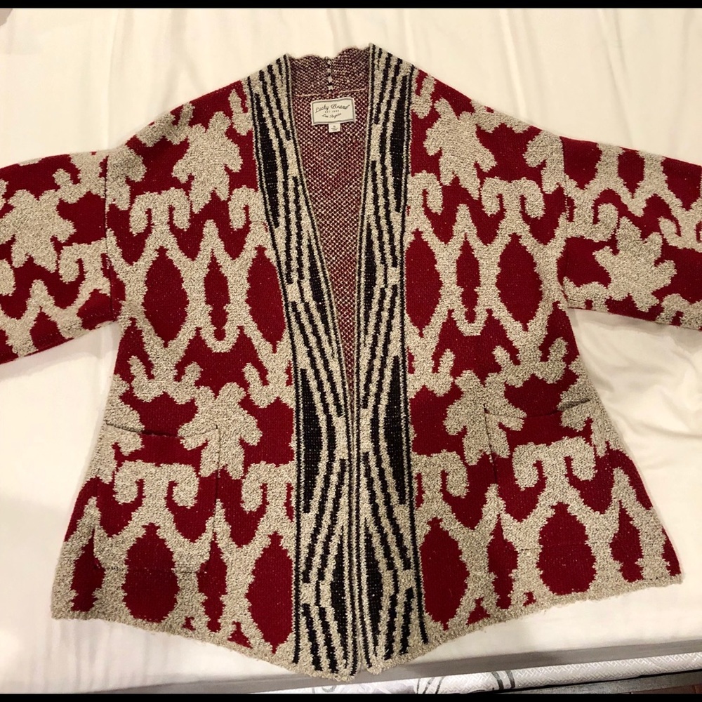 Lucky Brand sweater coat